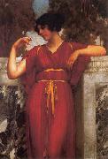 John William Godward The Ring by John William Godward oil painting